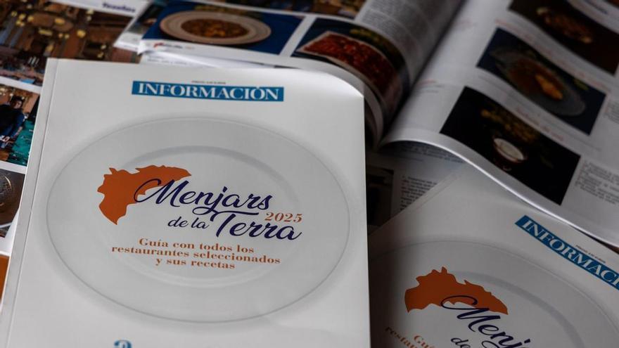 A la venta la revista «Menjars de la Terra 2025», una completa guía de 35 restaurantes y sus recetas