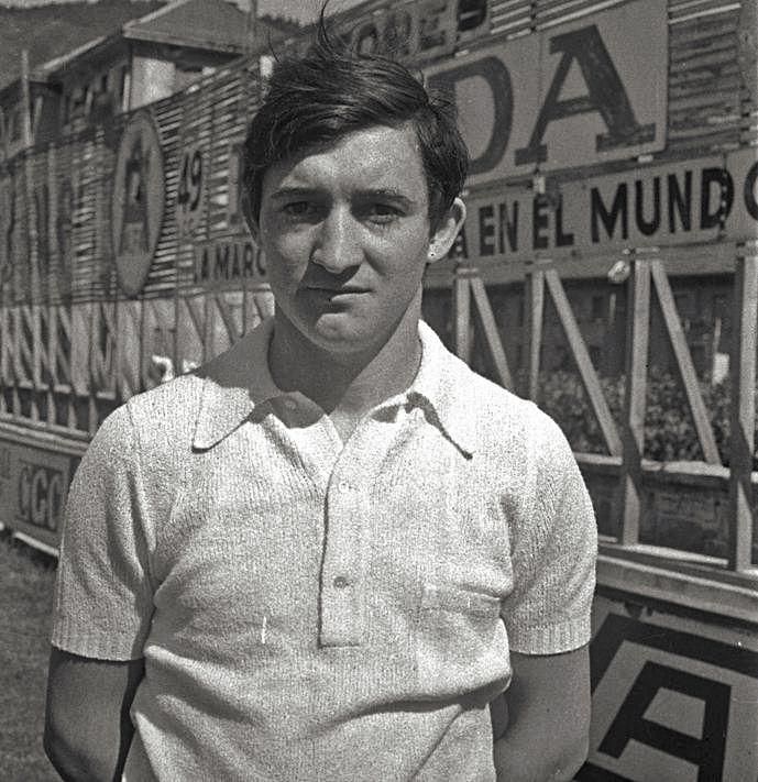 Ángel Fernández Zapico, en sus primeros años en el Eibar. | A. Z. / @SDEibar