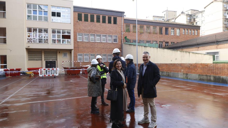 La reforma integral de Los Campos avanza: así marchan los trabajos para convertir al colegio en uno &quot;de última generación&quot;