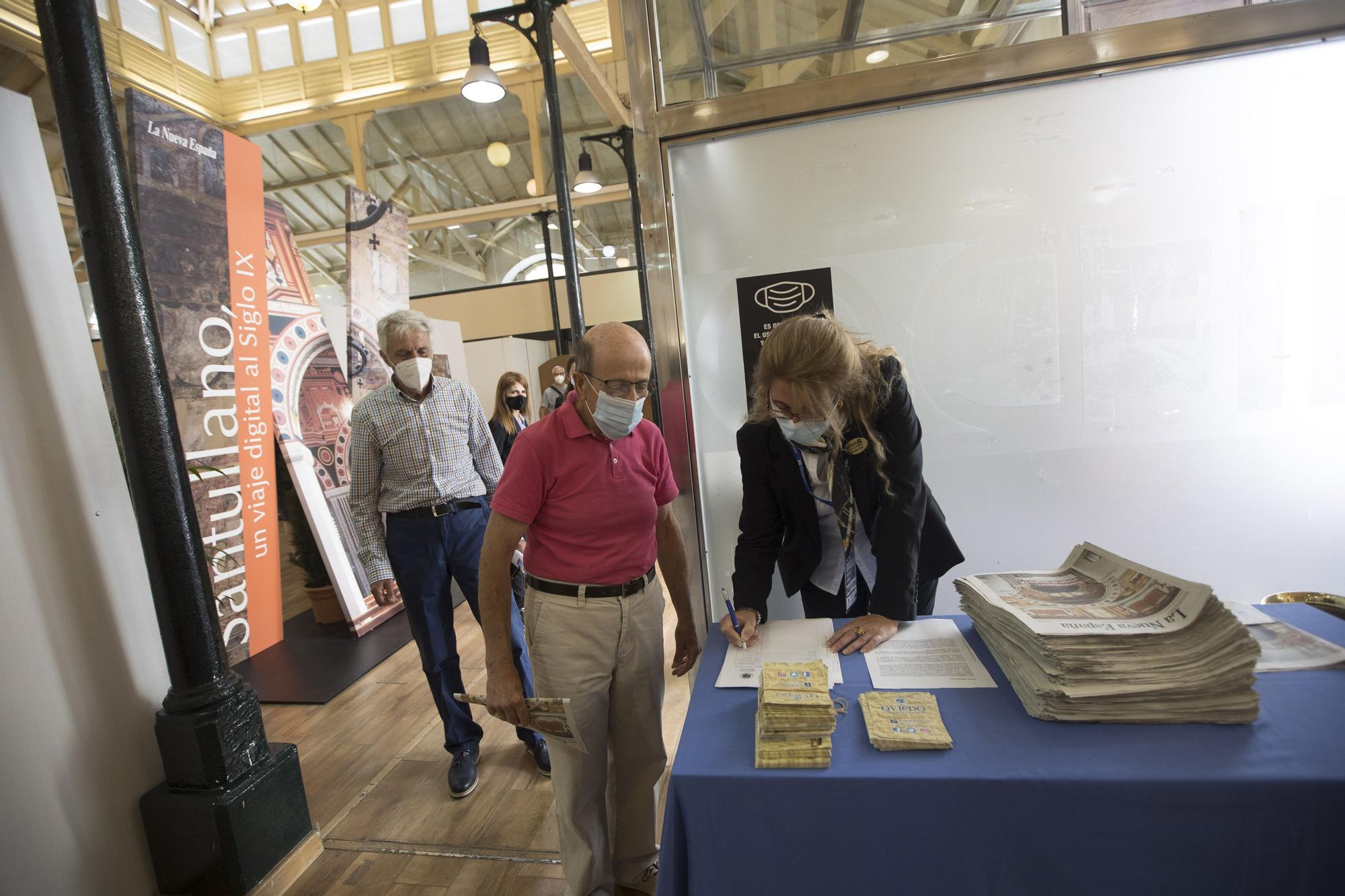 Trascorrales abre una ventana al pasado: inauguración de la muestra "Santullano, viaje al siglo IX"