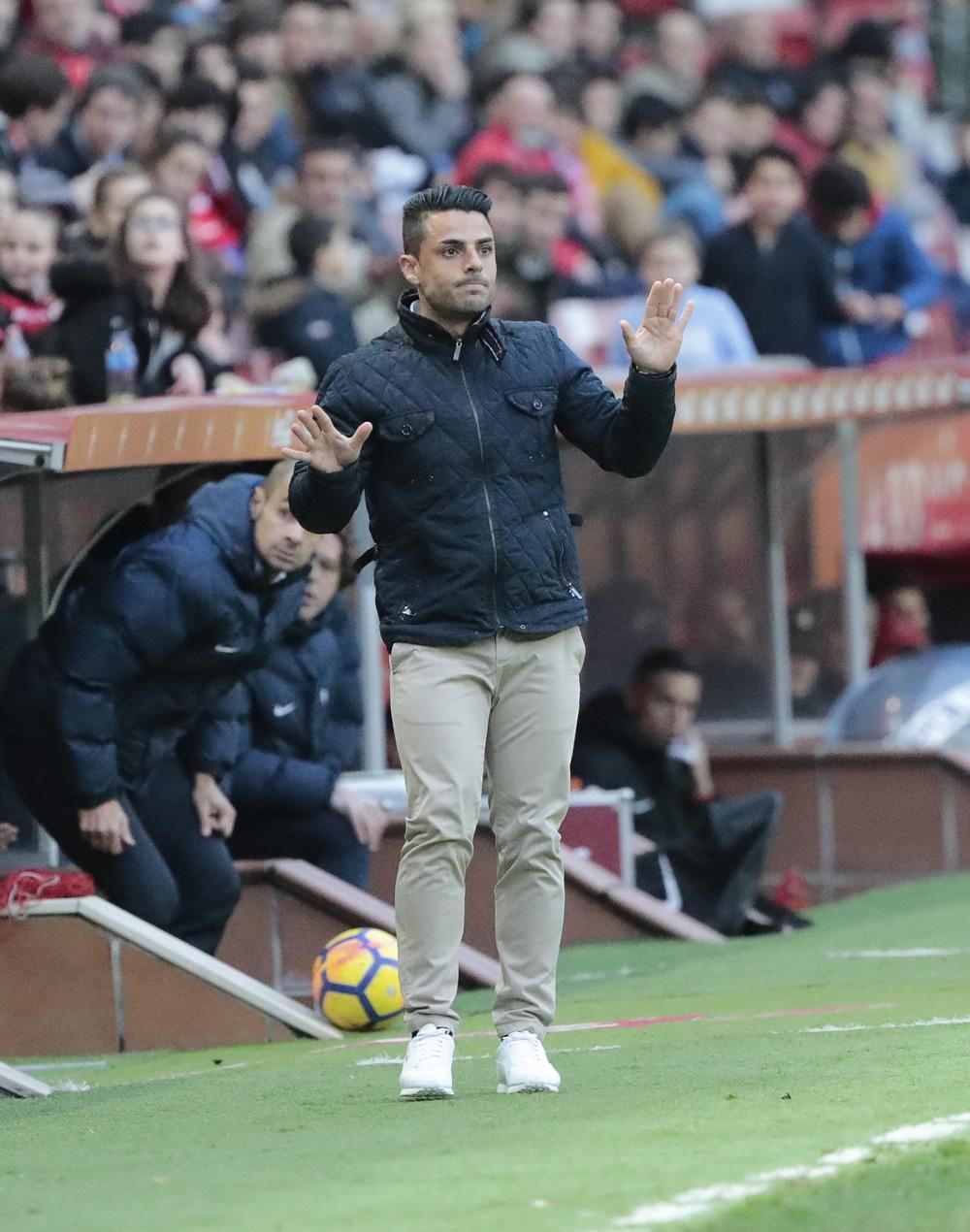 El Córdoba CF cae ante el Sporting.