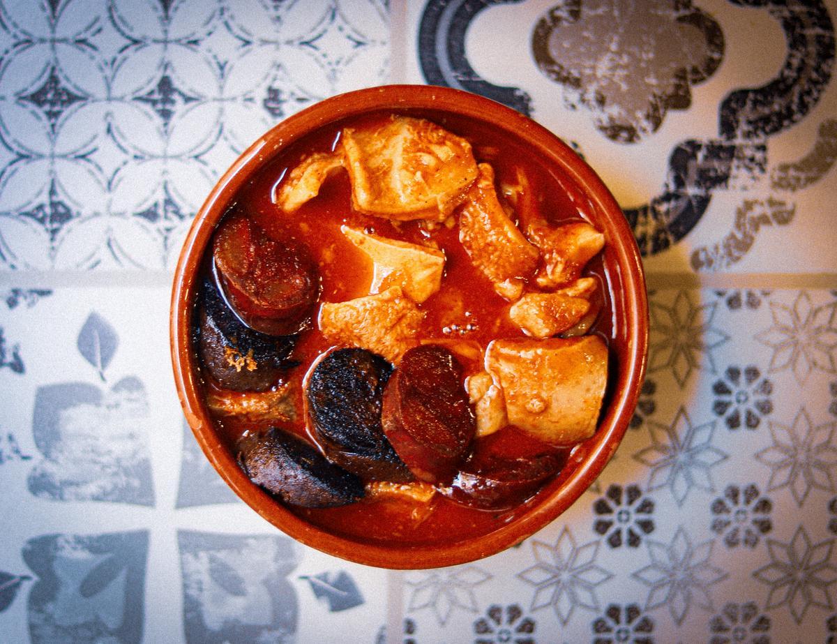 Callos a la madrileña de La Burbujería.