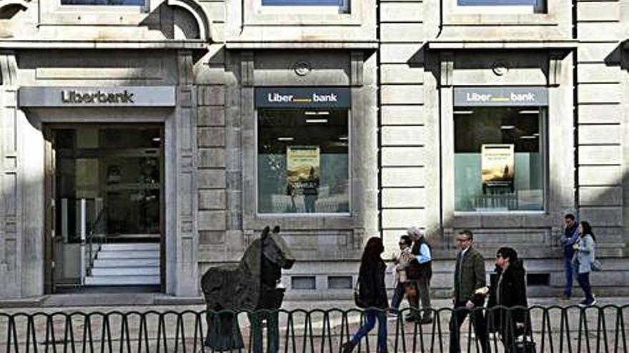 Sede central de Liberbank en Oviedo.