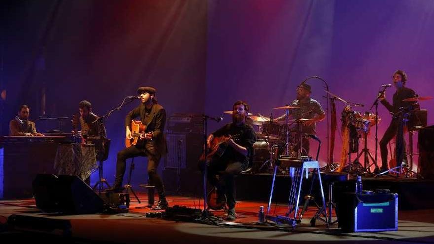 &quot;Sidecars&quot;, durante el concierto de anoche en el teatro de la Laboral.