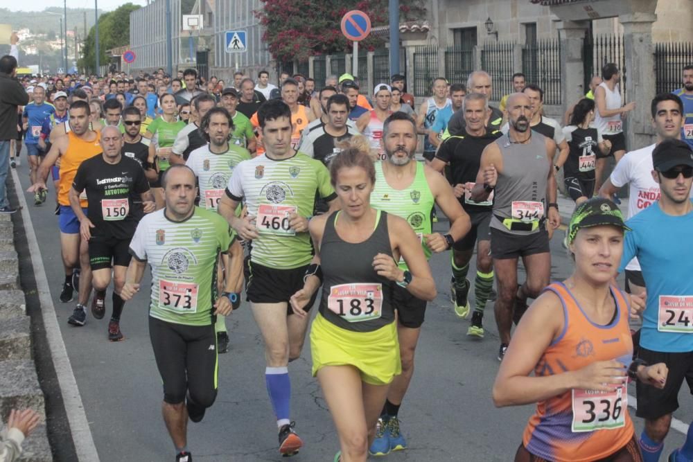 Prieto y Figueroa se cuelgan el oro en la 21K Costa da Vela. // Santos Álvarez