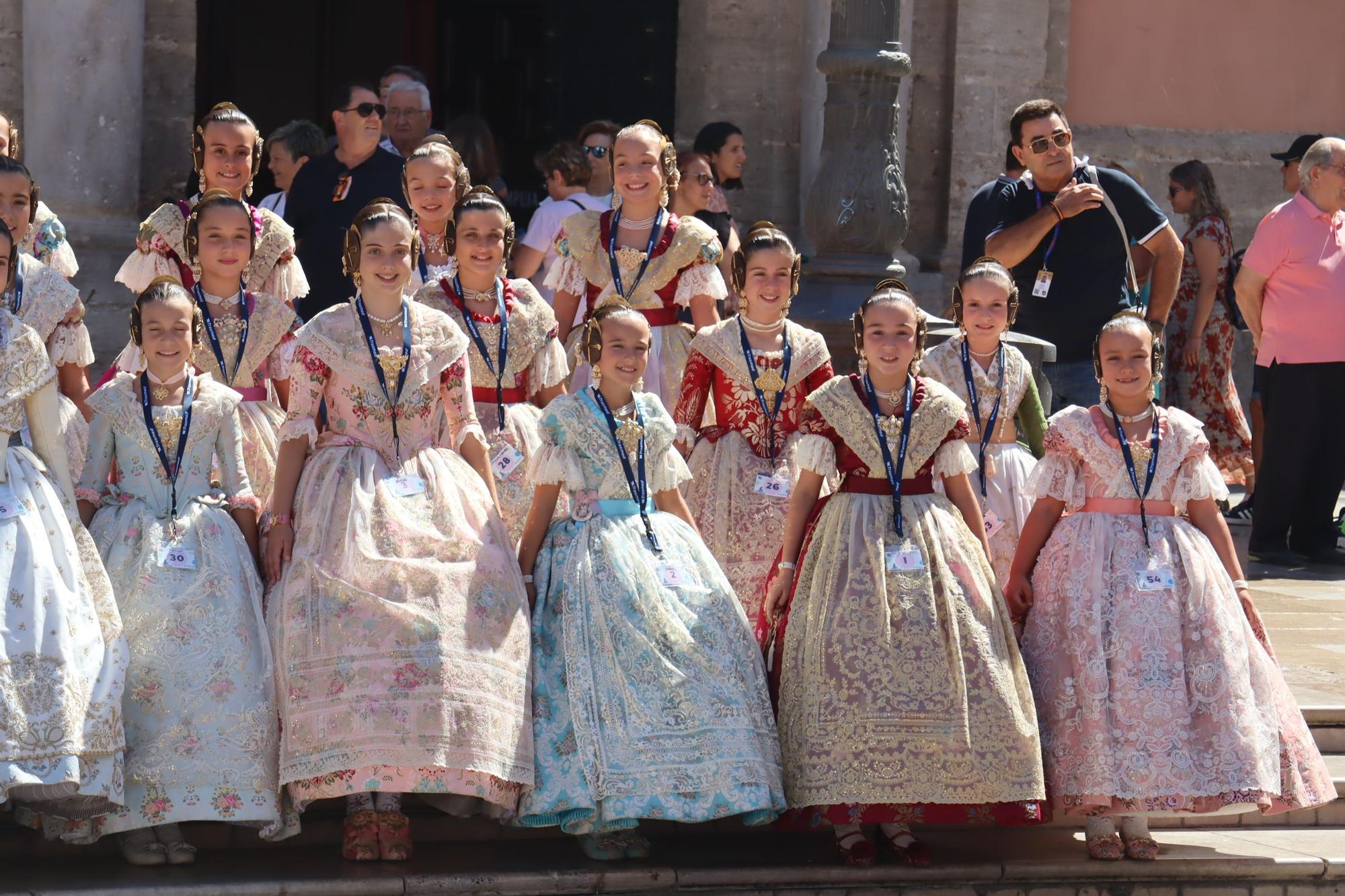 El centro de València recibe a las candidatas a Fallera Mayor Infantil 2025
