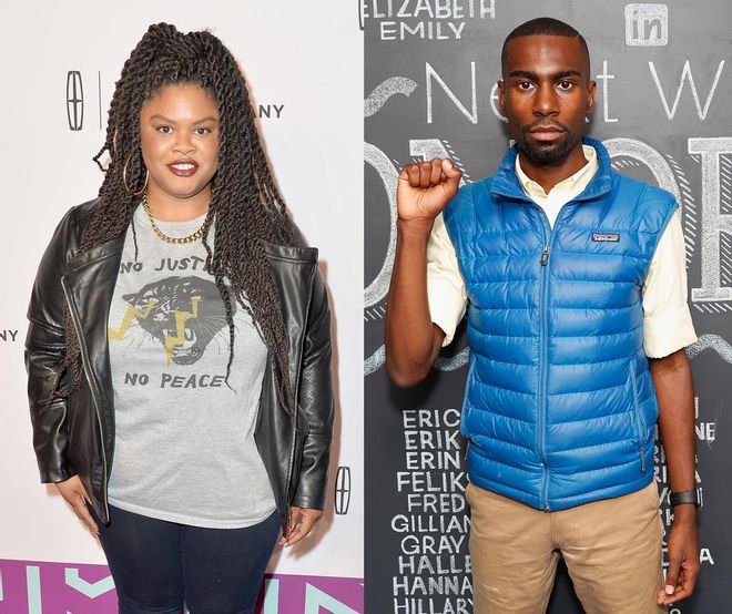 Johnetta Elzie y DeRay Mckesson