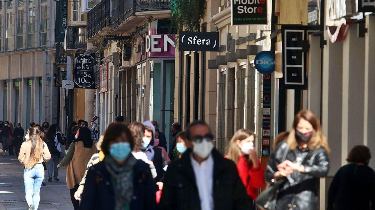 Málaga alcanza los niveles de contagios diarios de agosto.