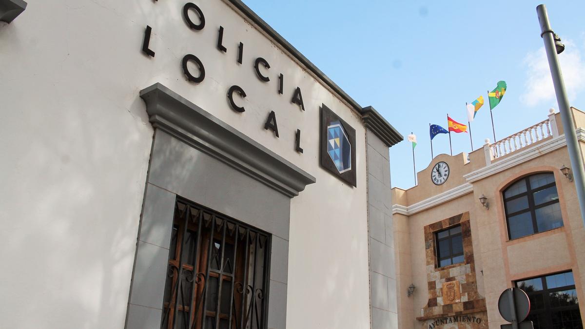 Sede de la Policía Local de Antigua, en Fuerteventura.