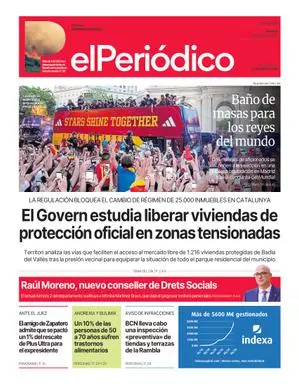 La portada de EL PERIÓDICO del 21 de julio de 2026