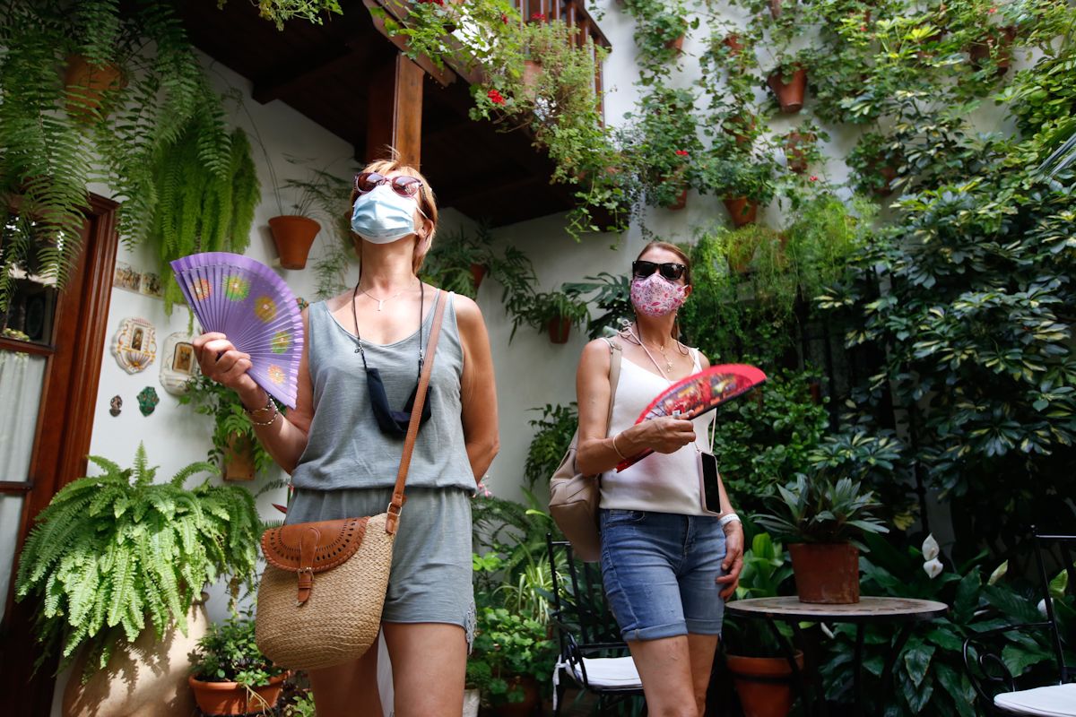 El frescor de los patios cordobeses en verano