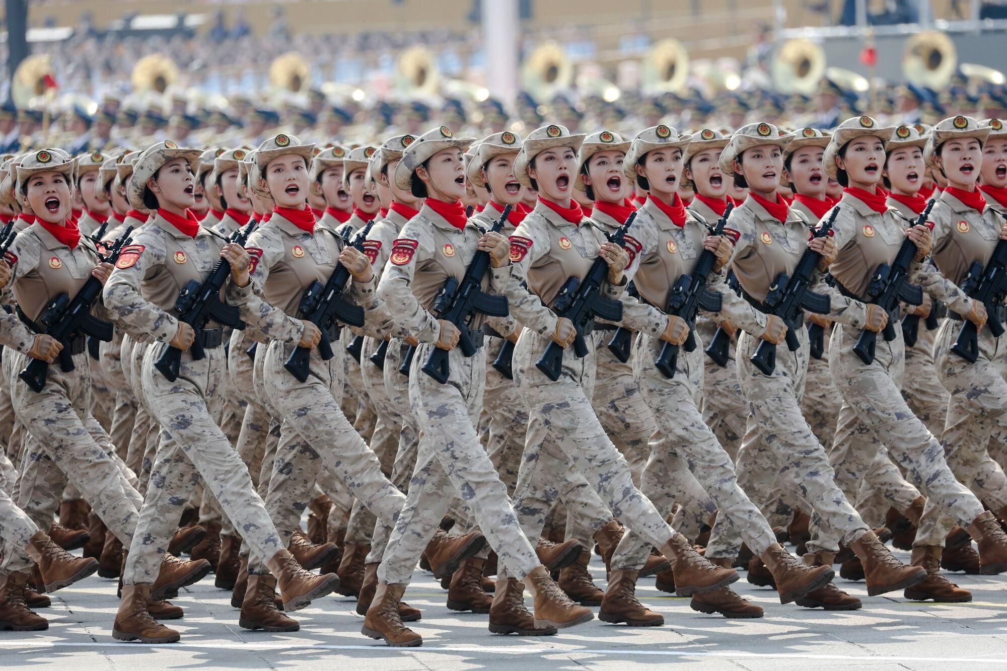 El desfile militar de Pekín, en imágenes.