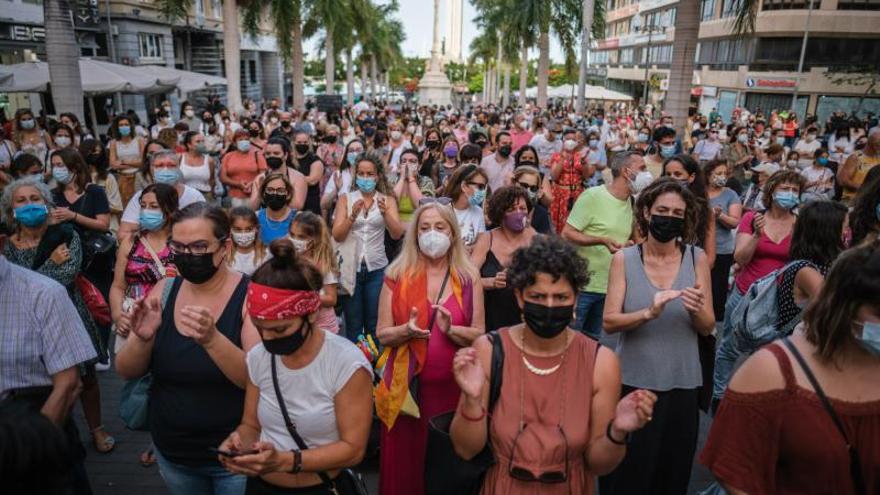 Tenerife llora la muerte de Olivia