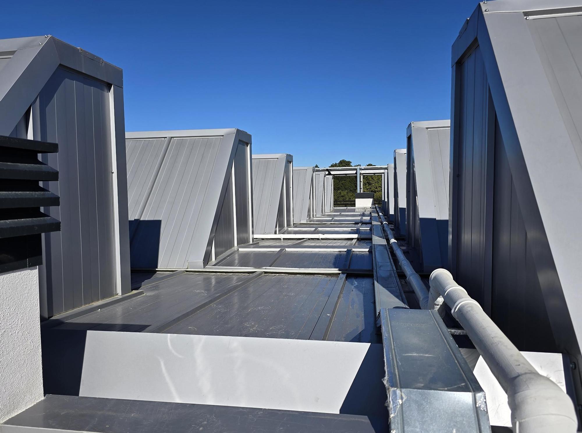 Visita a las nuevas naves de la Zona Franca para empresas tecnológicas en Pordo do Molle