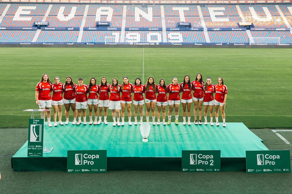 La categoria Pro1 comptarà amb sis equips i 16 jugadores.