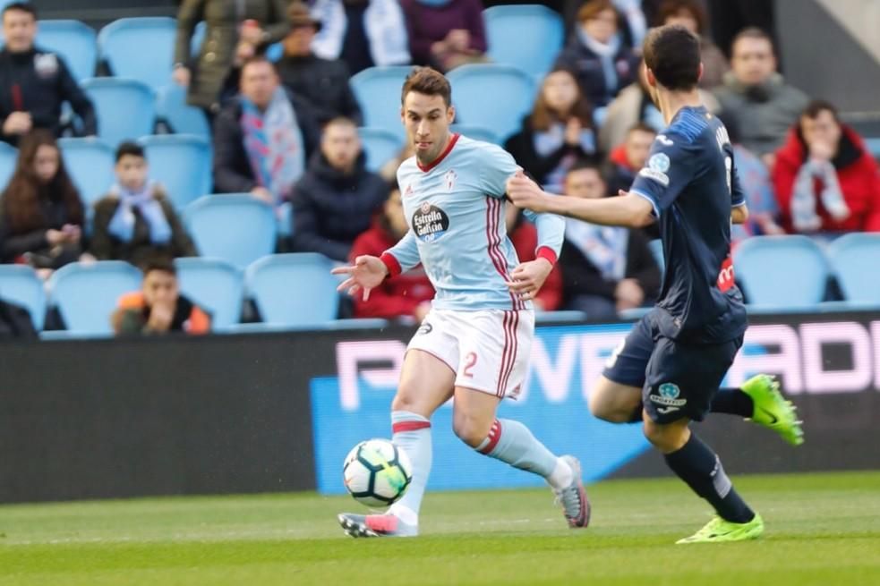 Las mejores fotos del empate entre el Celta y el Espanyol en la jornada 23 en Balaídos.