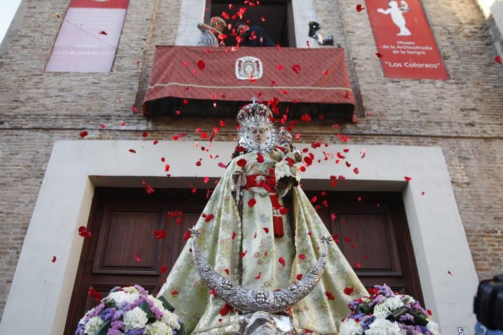 La Virgen de la Fuensanta vuelve a su santuario