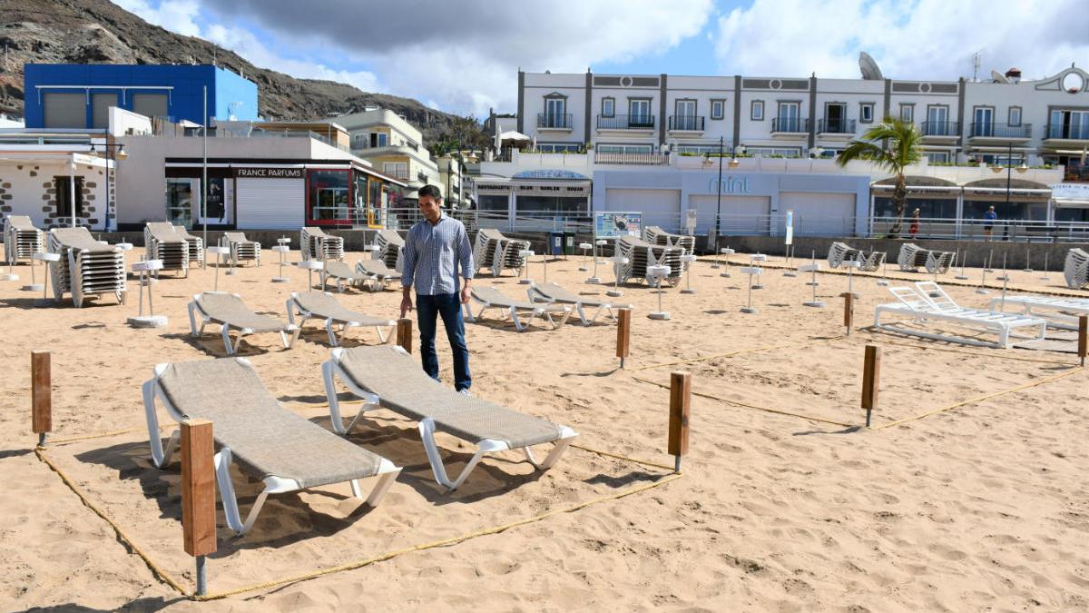 Mogán estudia dividir sus playas en sectores para su uso recreativo