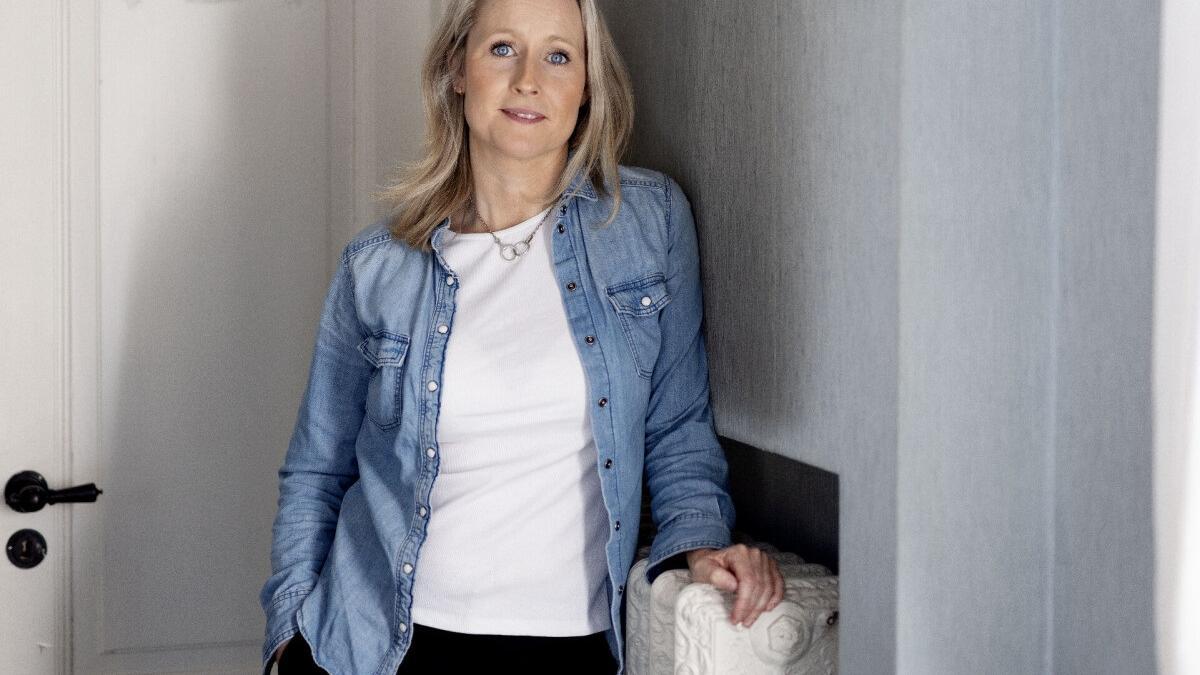 Pia Edvardsen, autora del libro 'Una niña hecha y derecha'.