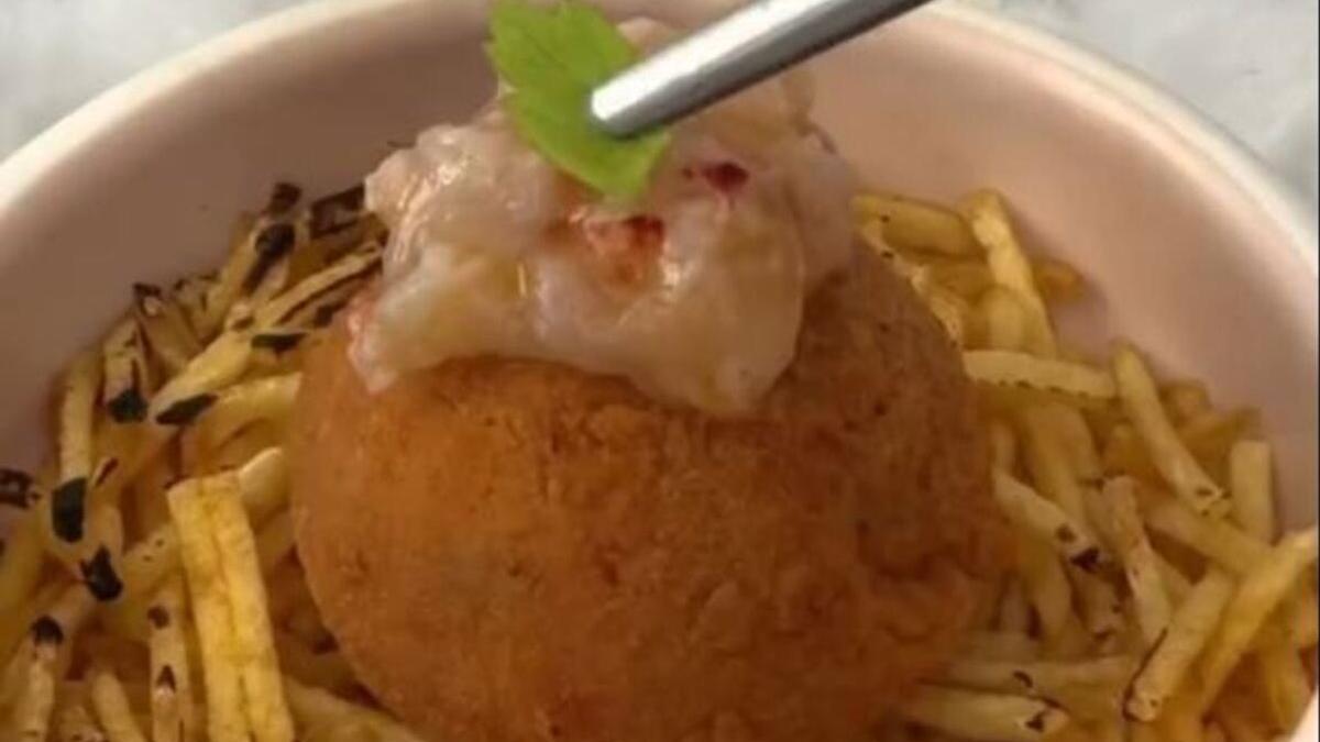 La croqueta dedicada a las islas Baleares