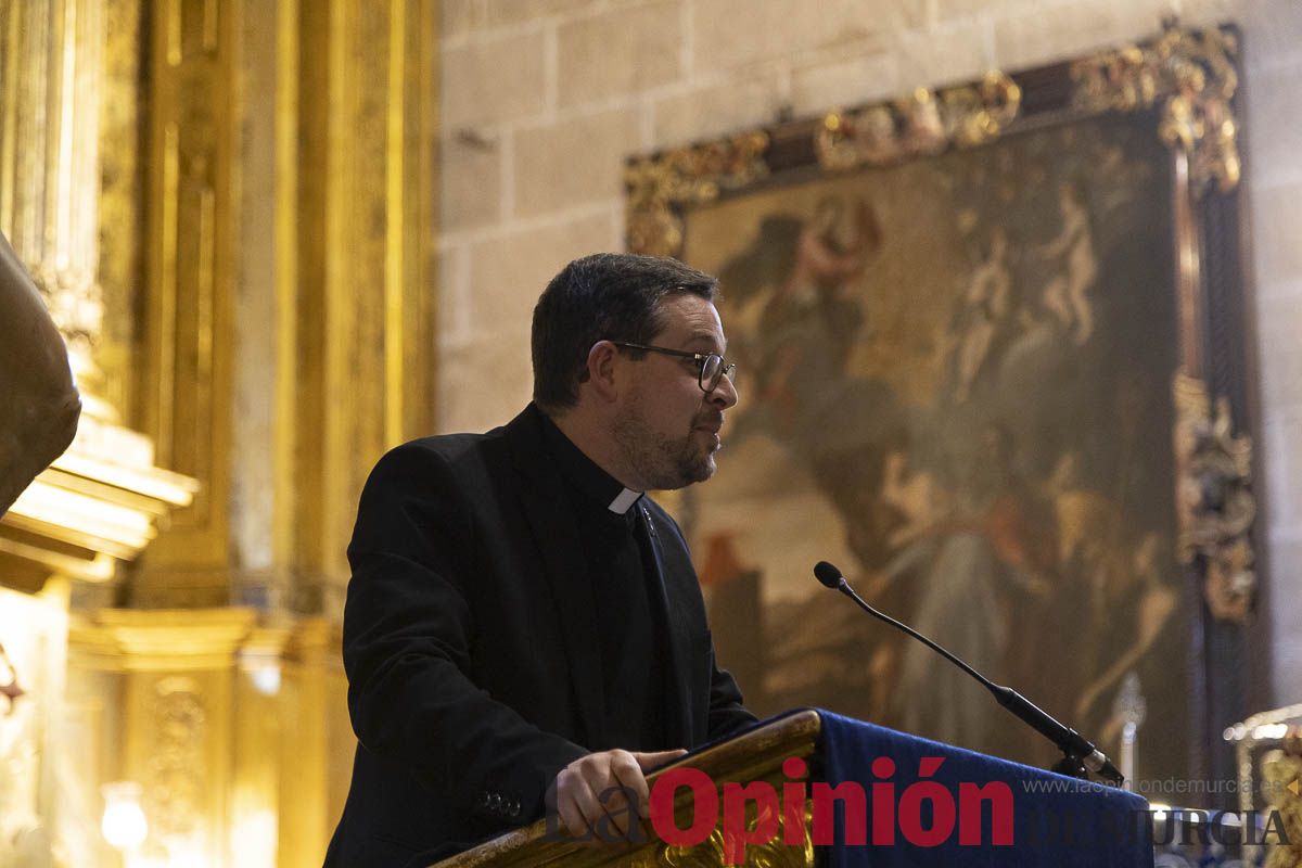 Juan Esteban Piernas pregona la Semana Santa de Caravaca