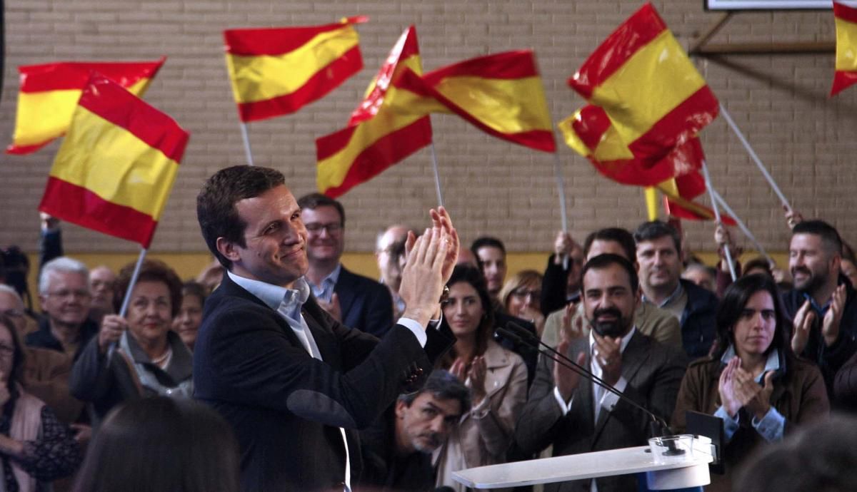 Acto de campaña de Pablo Casado en Córdoba