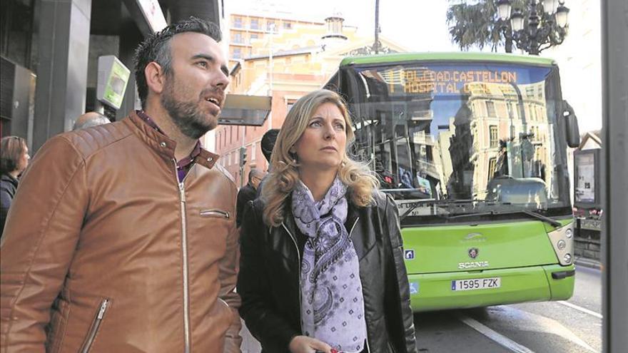 8.500 castellonenses cogen el bus cada día en el interior de la ciudad