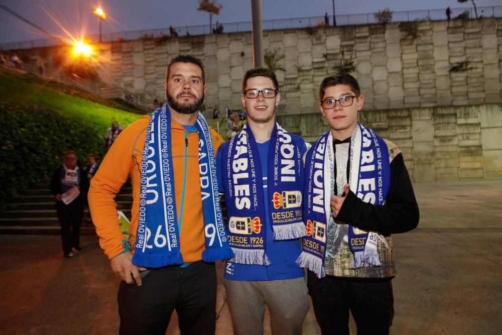 La afición azul no falta a su cita en el Tartiere: Oviedo - Tenerife