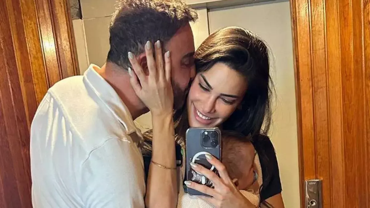 Carla Barber y su ex pareja, Joseph, en una imagen de archivo