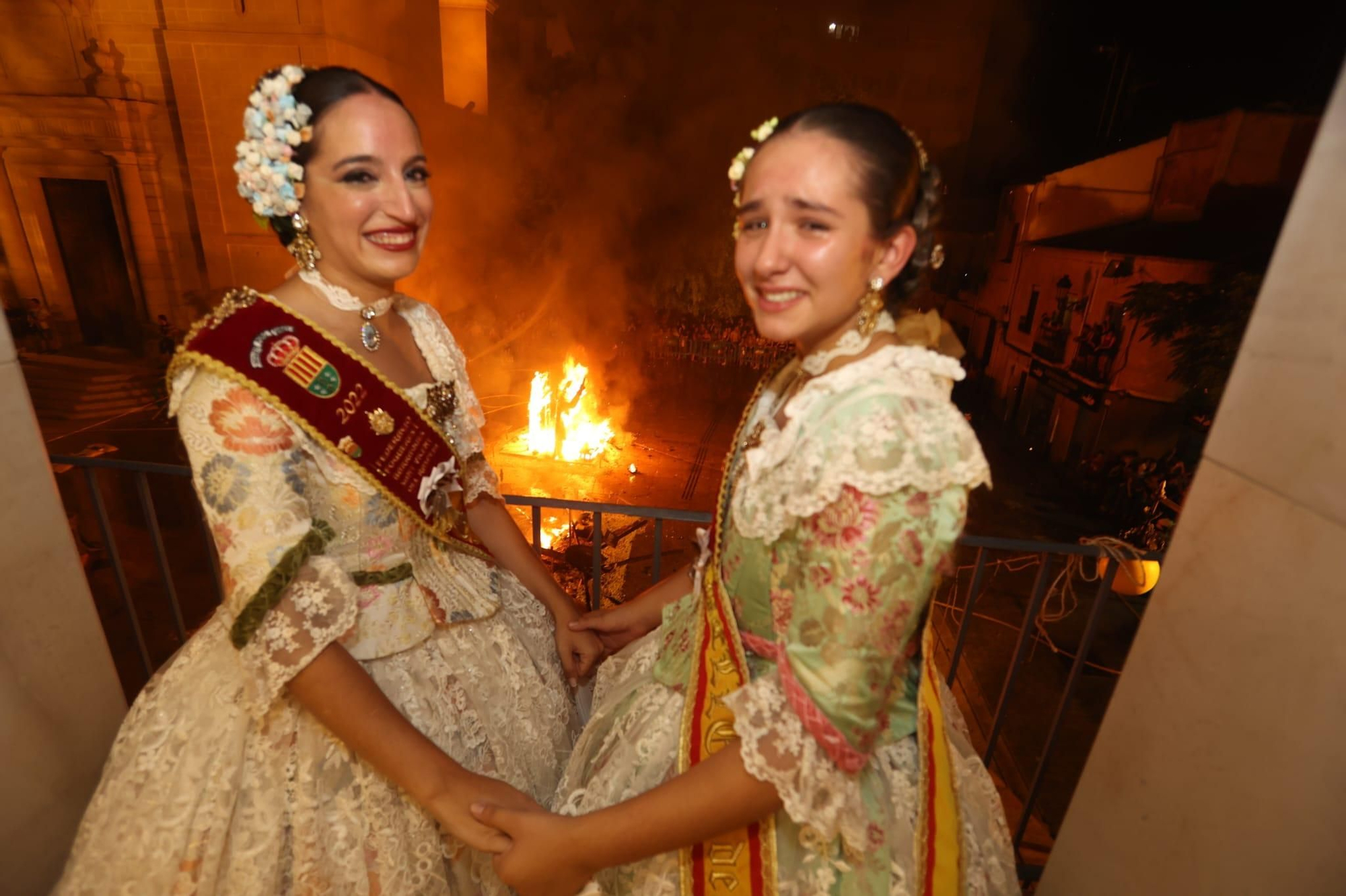 Cremà de las Hogueras de San Vicente, en imágenes