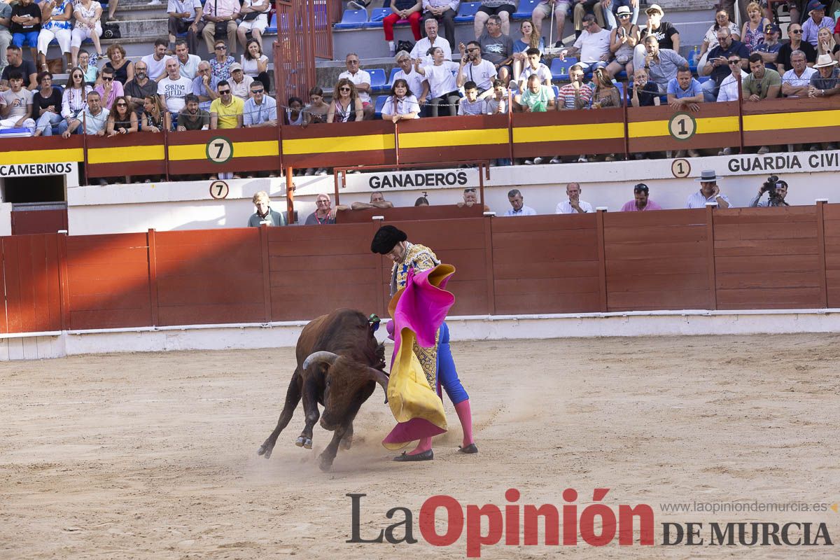 Corrida de toros en Abarán (El Fandi, Emilio de Justo, El Payo)