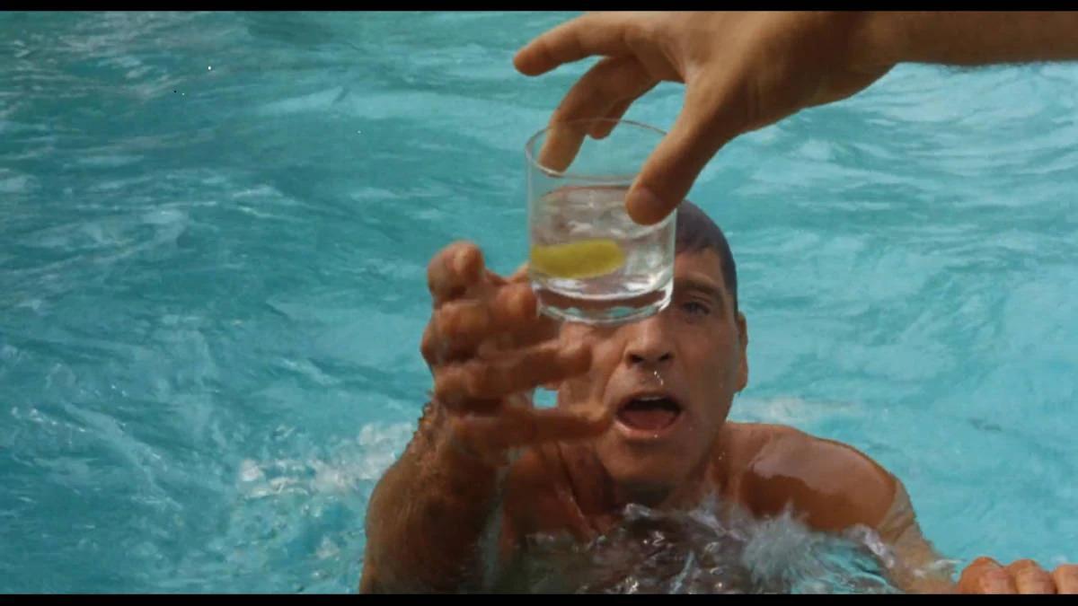 Burt Lancaster, de piscina en piscina en "The Swimmer".