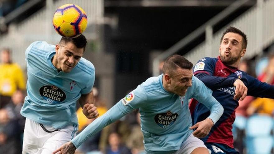 Maxi Gómez, la pasada temporada con el Celta de Vigo.