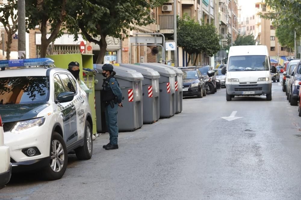 Amplio despliegue para desarticular un grupo dedicado al tráfico de armas en la Región