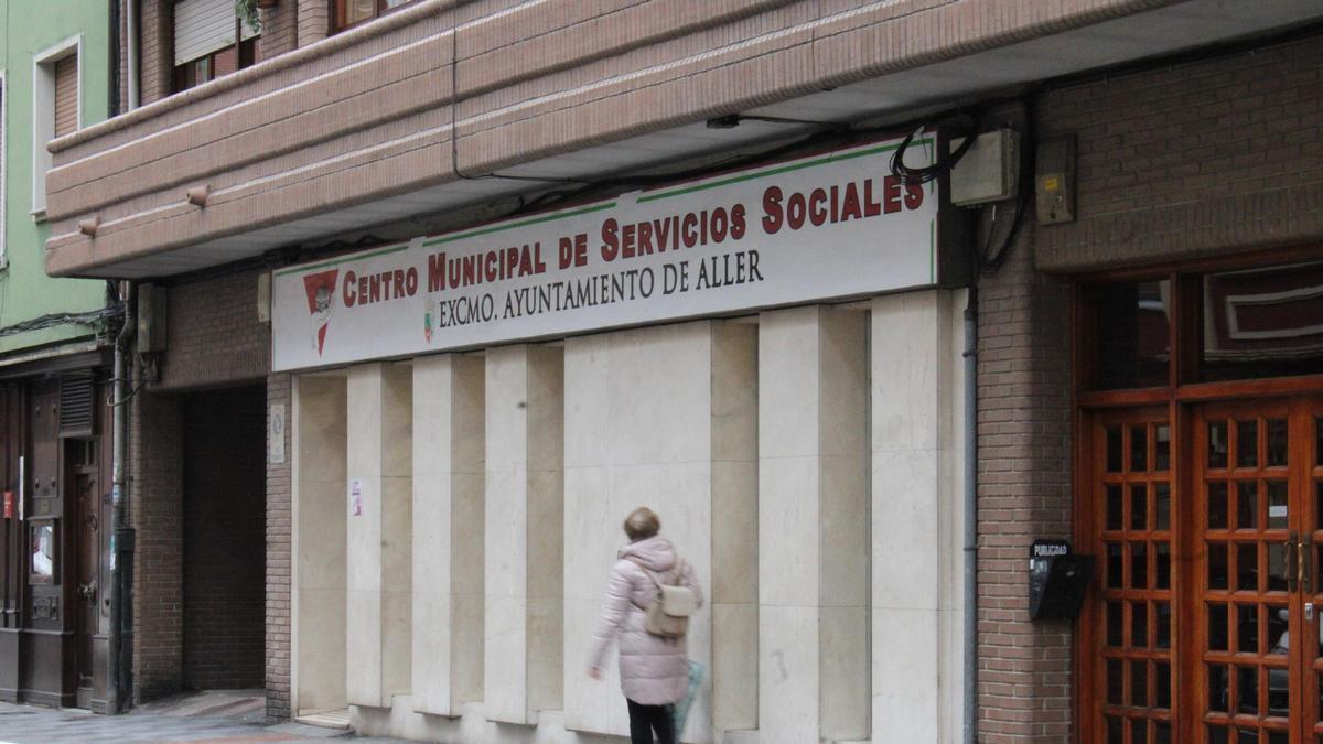 La Sede de Servicios Sociales de Aller, ubicada en Moreda.