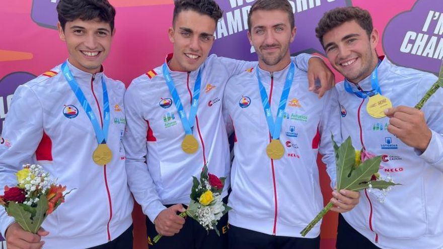 Oro para Fontán y Barreiro, bronce para los Domínguez