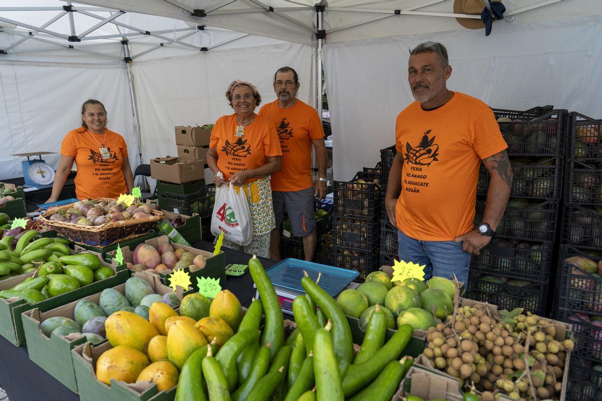 La Feria del Mango y Aguacate de Mogán vende todo el producto disponible