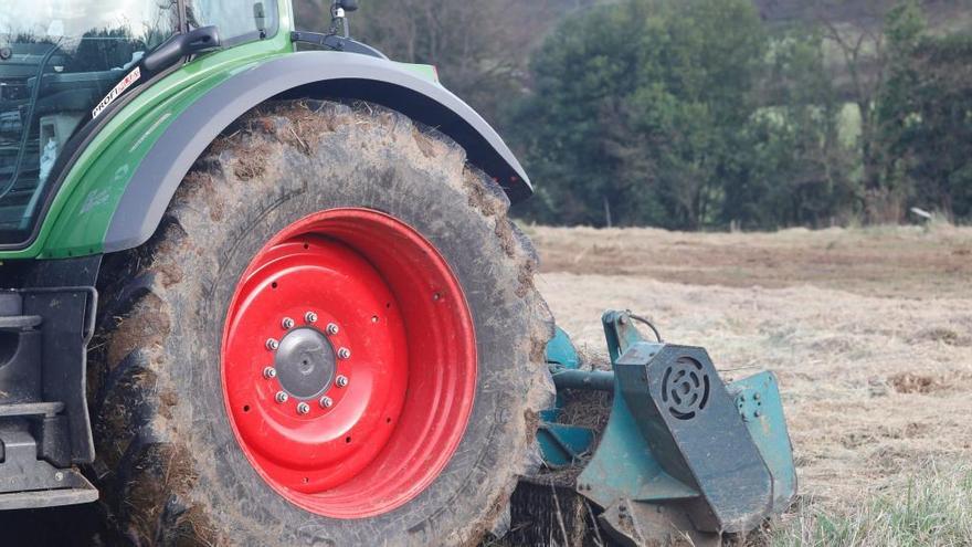 Un tractor, en una imagen de archivo.