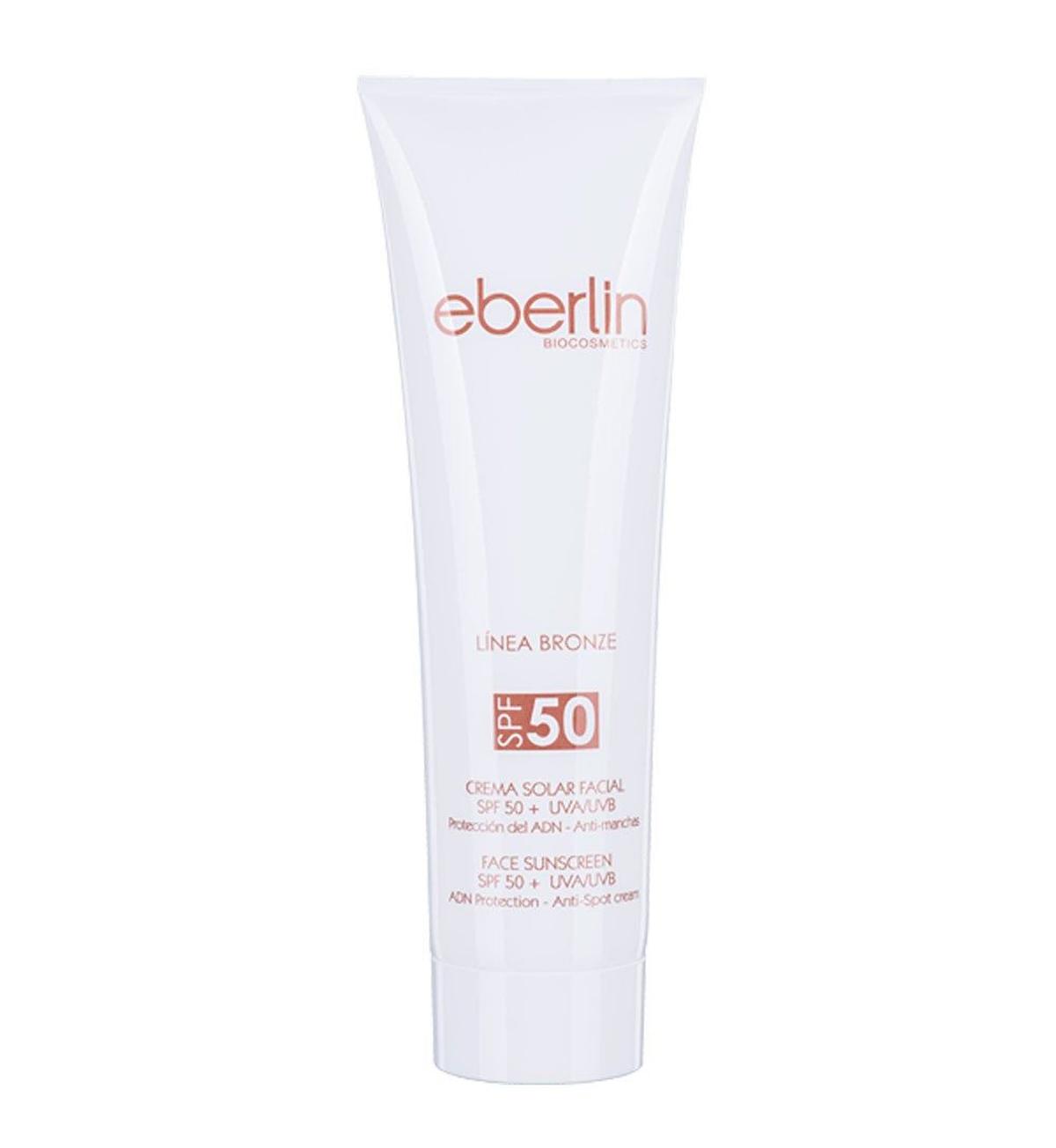 Crema Facial Protección Solar SPF 50 UVA y UVB de Eberlin (Precio: 32,95 euros)