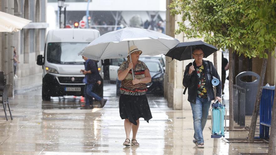 La previsión de Aemet lo confirma: lluvia este fin de semana en Alicante