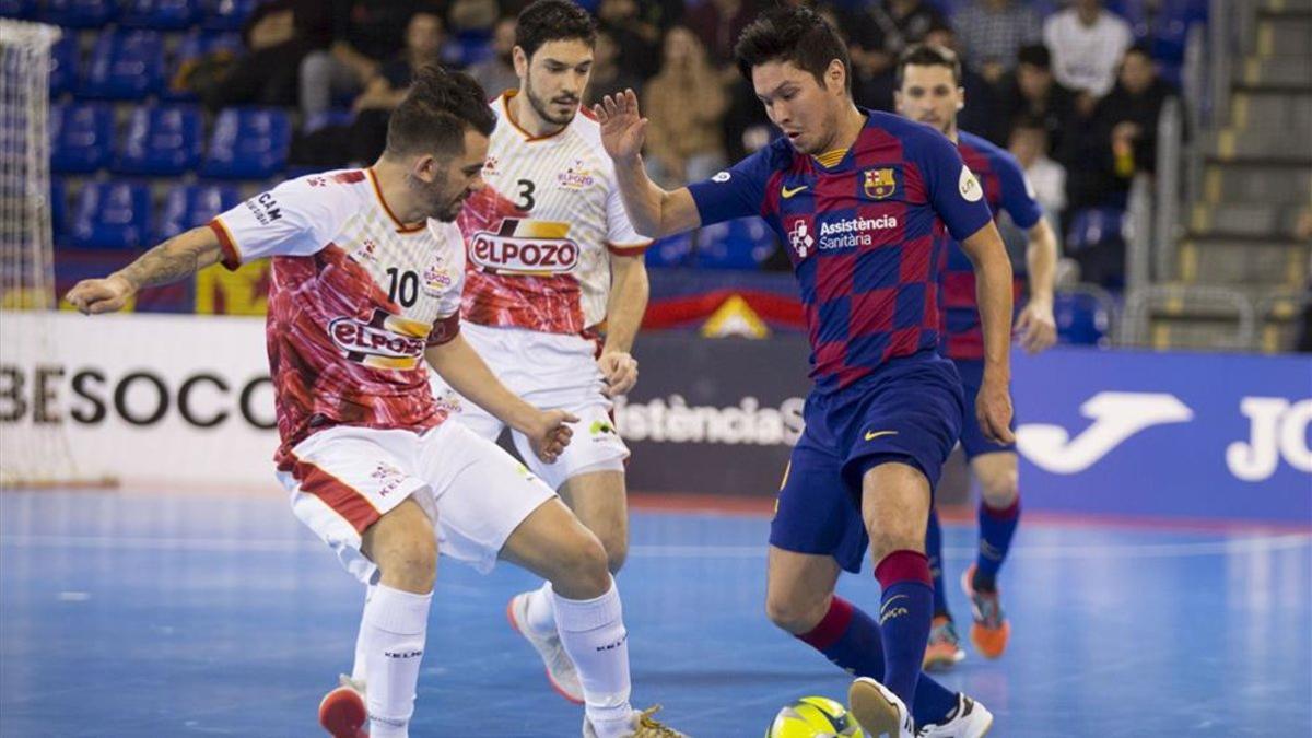 Barça y ElPozo han protagonizado un duelo lleno de alternativas