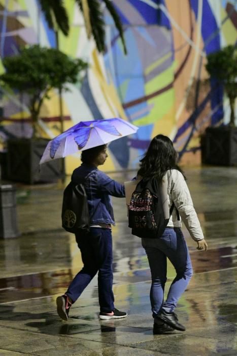 Lluvia en Las Palmas de Gran Canaria