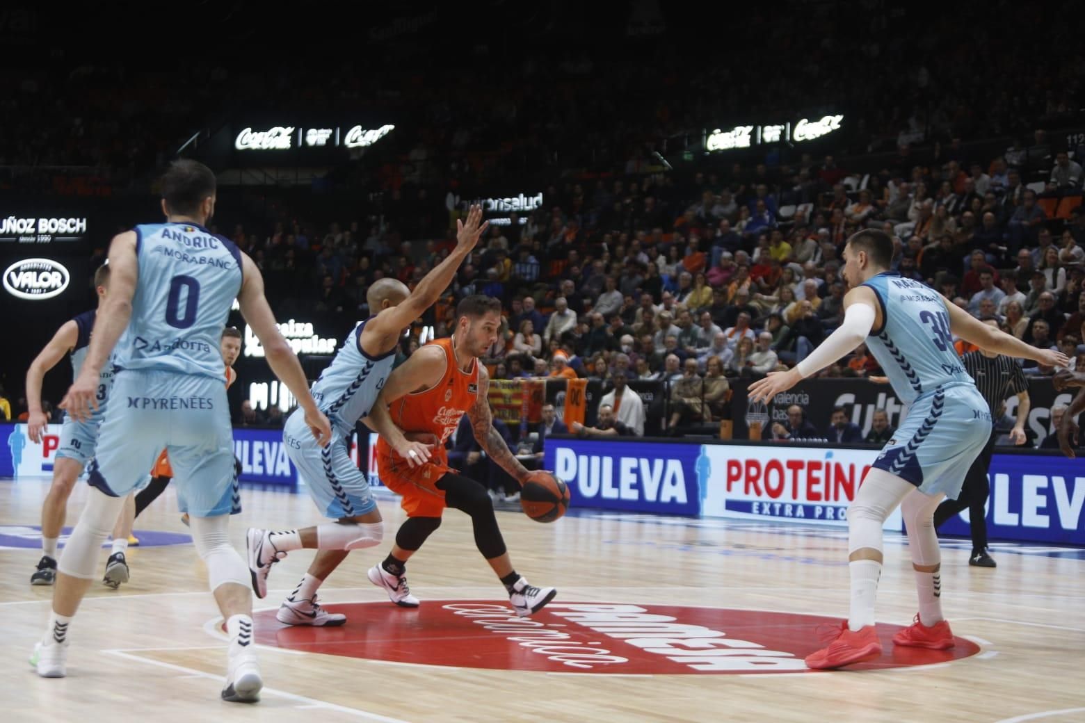 El Valencia Basket - Andorra, en imágenes