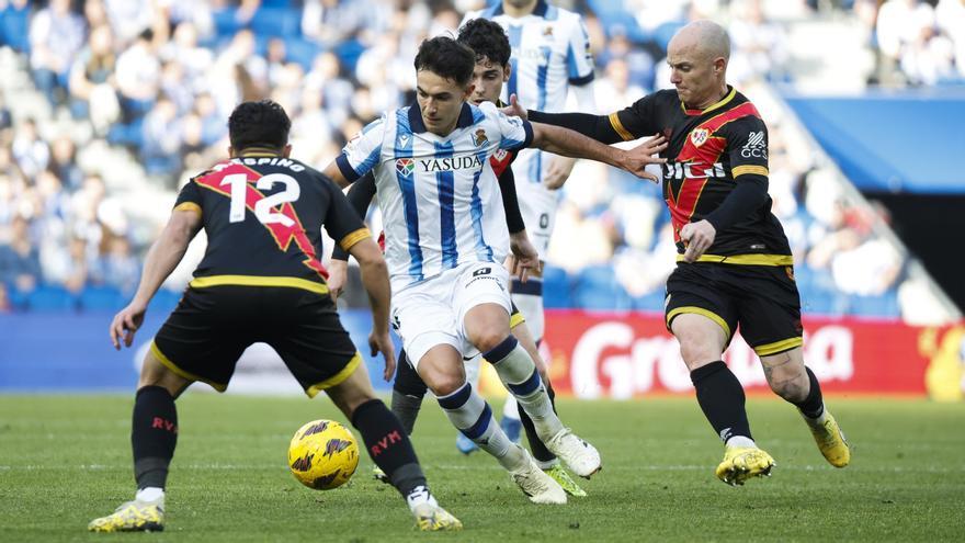 Así llega el Rayo Vallecano al partido contra la Real Sociedad