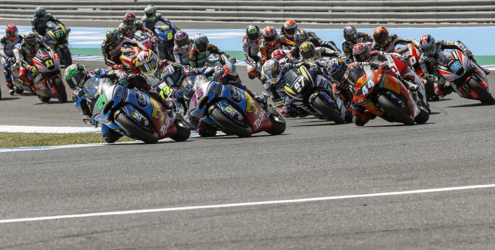 Carrera de Moto2 del GP de España de MotoGP