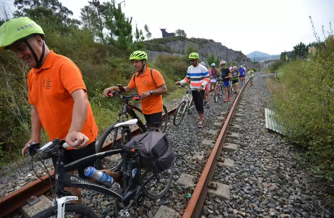 La vía verde entre Arcade y Pontevedra ya ve la luz al final del túnel
