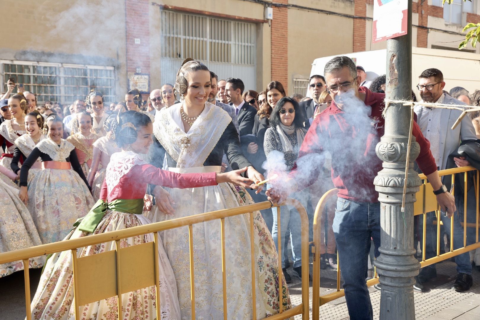 Mascletà para celebrar el Patrimoni