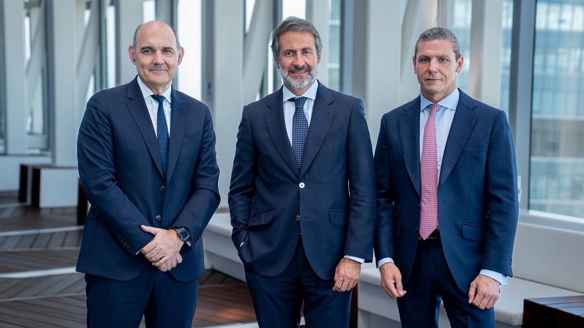 Francisco Uría, Juanjo Cano y Francisco Pérez Bermejo.
