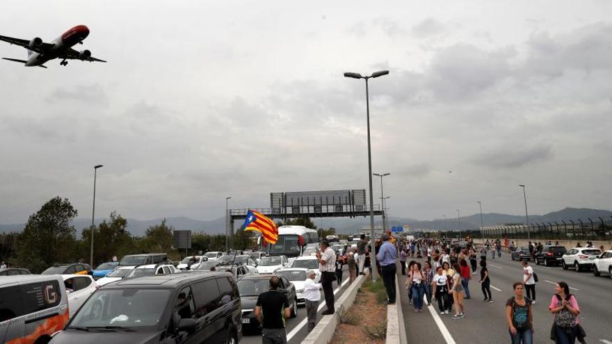 Alerta per fortes precipitacions a gran part de Catalunya en la tarda de protestes per la sentència