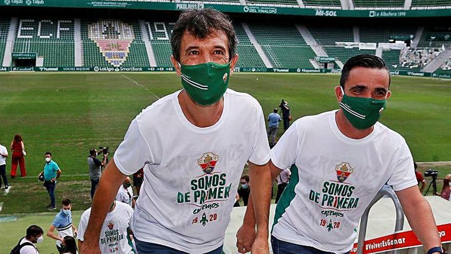 Pacheta no sabe si continuará con el Elche CF en Primera